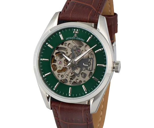 Jacques Lemans 1-2087B Derby Automatic Mens Watch 40mm 5ATM