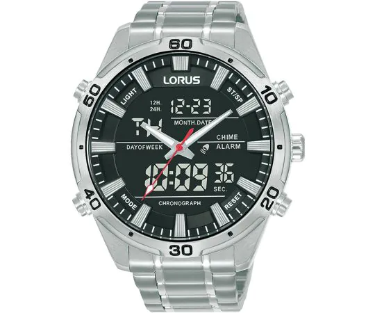 Lorus RW651AX9 Analog-Digital Chrono 46mm Mens watch cheap