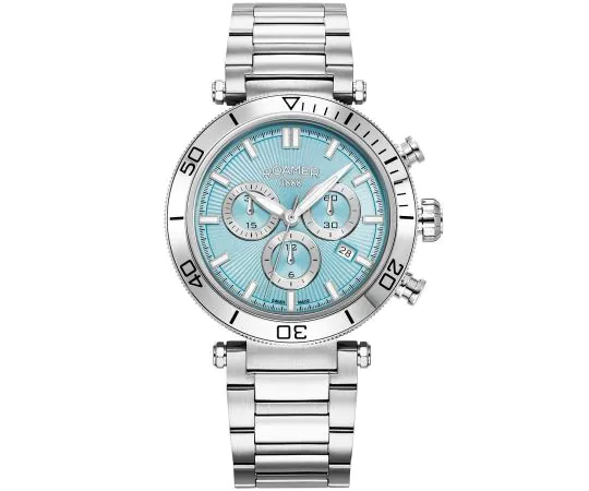 Roamer Men's Watch Analogue Quartz Chronograph Nautic Chrono 100 862837 Leather, Blue, 862837-41-45-02-AMZUK 並行輸入品 Roamer Men\u0027s Two Tone C-Line Automatic Watch 672661 41 55 60