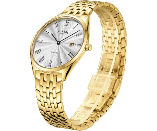 Rotary GB08013/01 Ultra Slim Mens Watch 38mm 5ATM