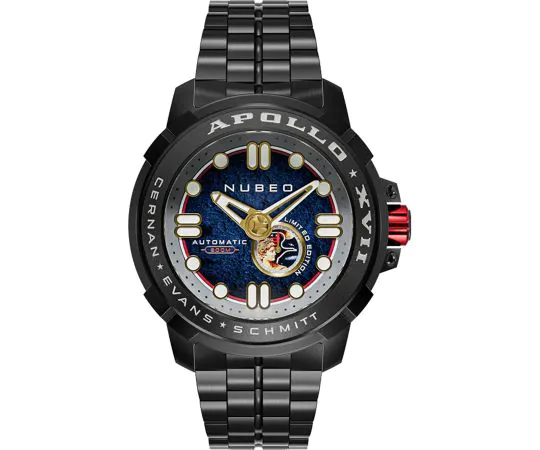Nubeo NB-6093-66 Mens Watch Apollo 55th Automatic Limited Edition 48mm 20ATM