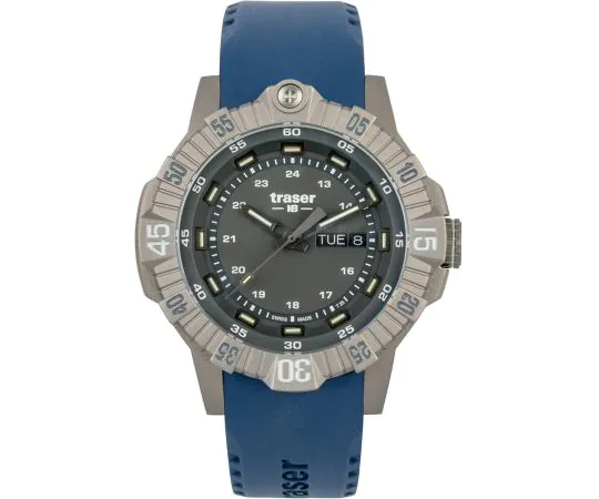 Traser H3 110667 Tactical Grey Titan 46mm Mens watch cheap shopping Timeshop24