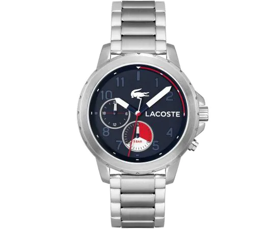 Silver lacoste watch 2025