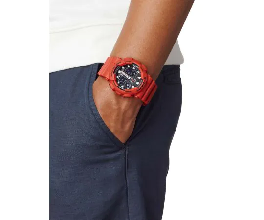 CASIO GA 100B 4AER G Shock Mens Watch 51mm 20 ATM