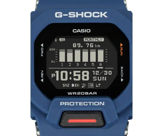 Casio GBD 200 2ER G Shock Mens Watch 46mm 20ATM