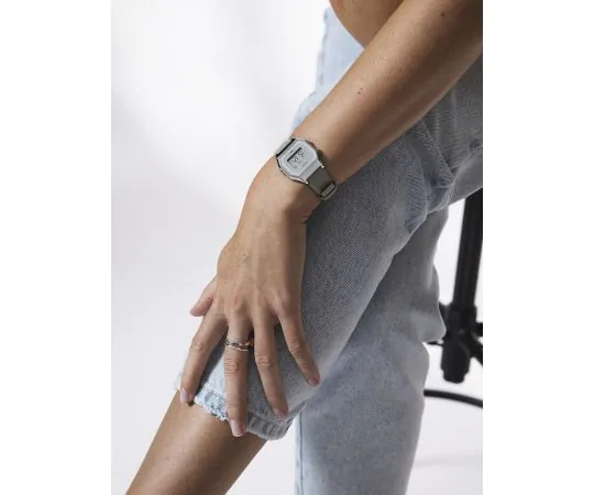 Casio silver ladies watch clearance