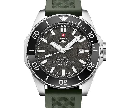 Swiss Military SMA34092.09 automatic Diver 45mm Mens watch cheap shopping Timeshop24