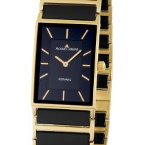 Jacques Lemans 1-1651D York Ceramic Ladies Watch 20mm 5 ATM
