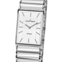 Jacques Lemans 1-1651E York Ceramic Ladies Watch 20mm 5 ATM