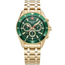 Swiss Alpine Military 7034.9114 Mens Watch Sierra Chronograph 43mm 10ATM