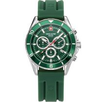 Swiss Alpine Military 7034.9834 Mens Watch Sierra Chronograph 43mm 10ATM