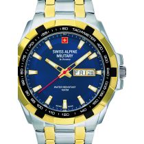 Swiss Alpine Military 7043.1145 Day-Date Mens Watch 42mm 10ATM