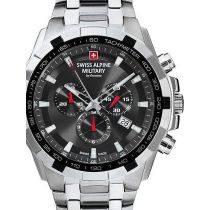 Swiss Alpine Military 7043.9237 sapphire crystal Chronograph Mens Watch