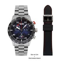 Zeppelin 7298M-3-Set Eurofighter Typhoon quartz Mens Watch 43mm 10ATM