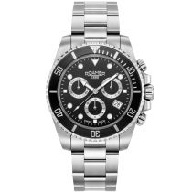 Roamer 851837 41 55 20 Mens Watch Deep Sea 100 Chronograph 42mm 10ATM