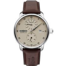 Zeppelin 8622-5 New Captains Line Automatic Mens Watch 43mm 5ATM
