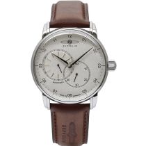 Zeppelin 8662-1 New Captains Line Automatic Mens Watch 43mm 5ATM