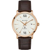 Bulova 97B225 Mens Watch Hudson Automatic 39mm 3ATM