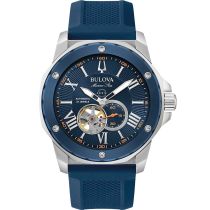 Bulova 98A303 Mens Watch Marine Star Automatic 45mm 20ATM