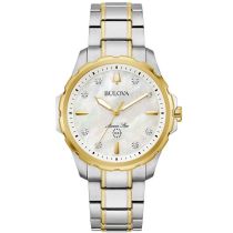 Bulova 98P227 Ladies Watch Marine Star 38mm 10ATM