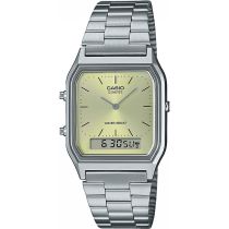 Casio AQ-230A-9AMQYES Mens Watch Vintage Collection 30mm 1ATM 