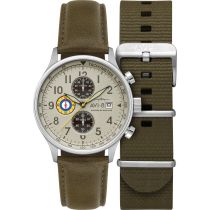 AVI-8 AV-4011-1B Mens Watch Hawker Hurricane Chronograph 43 mm 5ATM