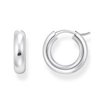 Thomas Sabo CR747-001-21 Bold - Silver Chunky Hoop Earrings 16,2 mm Ladies