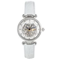 Carl von Zeyten CVZ0071WHS Ladies Watch Gütenbach Automatic 38mm 5ATM
