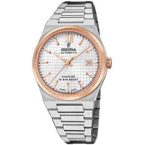 Festina F20030/1 Mens Watch Swiss Made Rivé Automatic 40mm 10ATM 