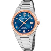 Festina F20037/2 Ladies Watch Swiss Made Rivé 35mm 10ATM 