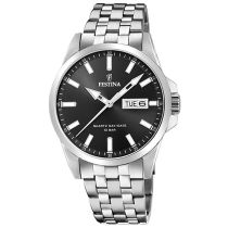 Festina F20357/4 Classic Day-Date Mens Watch 41mm 10ATM