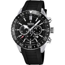 Festina F20515/2 Ceramic Chronograph Mens Watch 44mm 10ATM