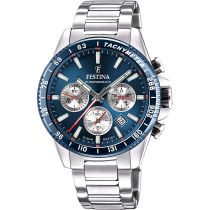 Festina F20560/2 Timeless Chronograph Mens Watch 45mm 10ATM