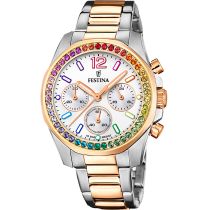Festina F20608/2 Ladies Watch Chronograph 38 mm
