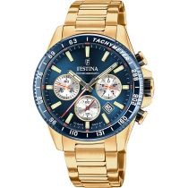 Festina F20634/2 Timeless Chronograph Mens Watch 45 mm