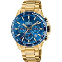 Festina F20634/3 Timeless Chronograph Mens Watch 45 mm