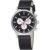 Mondaine MSD.41420.LBV Mens Watch SBB Neo Chronograph 41mm 5ATM