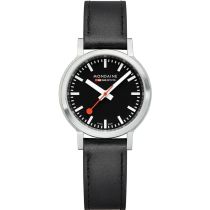 Mondaine MST.34020.LBV.SET Ladies Watch Stop2go 34mm 3ATM