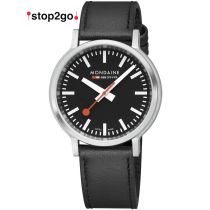 Mondaine MST.41020.LBV.2SE Mens Watch SBB Stop2Go 41mm 3ATM