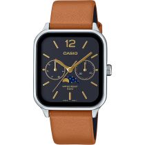 Casio MTP-M305L-1AVER Mens Watch Timeless Collection Moonphase 34mm 5ATM 