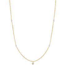 ANIA HAIE NAU003-01YG Radiance Ladies Necklace Gold 14K, adjustable