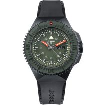 Traser H3 109859 P69 Black-Stealth Green Mens Watch 46mm 20ATM