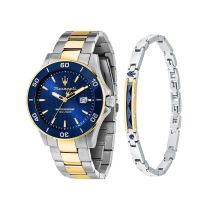 Maserati R8873600007 Mens Watch Competizione Set + bracelet 43mm 10ATM