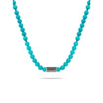 Rebel & Rose NL034-S-70 Turquoise Delight mens Necklace 70cm