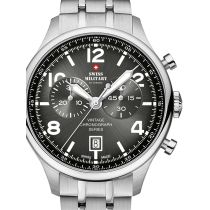 Swiss Military SM30192.01 Chronograph Mens Watch 42mm 10ATM