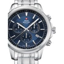 Swiss Military SM34052.03 Chronograph Sapphire Mens Watch 42mm