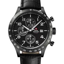 Swiss Military SM34084.07 Chronograph Mens Watch 42 mm 10ATM