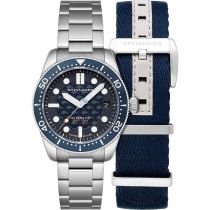 Spinnaker SP-5129-11 Mens Watch Croft Mid-Size Automatic Limited Dolphin Project 40mm 15ATM