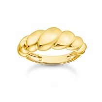 Thomas Sabo TR2494-413-39-54 ring - organic forms gold plated Ladies