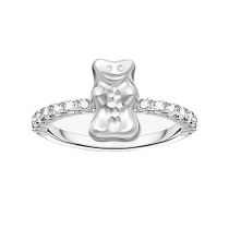 Thomas Sabo TR2504-051-14-56 Ring with Haribo Gold Bear and Stones Silver Ladies